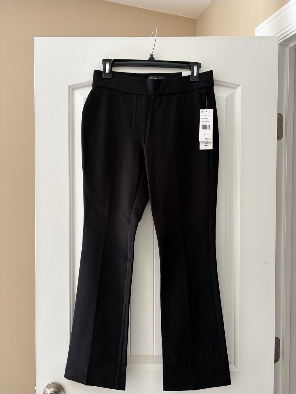 Rafaella Black Bootcut Pants